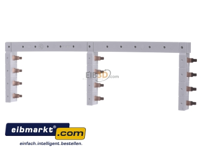 Ansicht hinten Hager KCF668L Phasenschiene 3+N 3-reih.links 