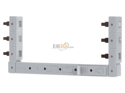 Front view Hager KCL363L Phase busbar 3-p 16mm 146mm 
