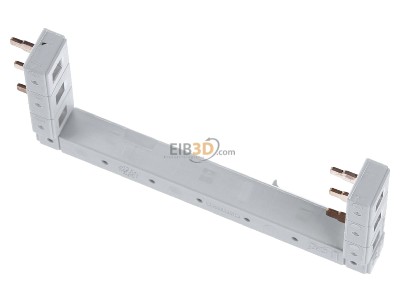 Top rear view Hager KCL363R Phase busbar 3-p 16mm 146mm 

