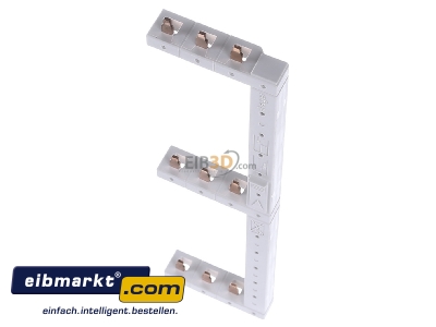 View up front Hager KCL368R Phase busbar 3-p 16mm² 271mm
