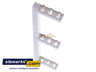 Ansicht oben hinten Hager KCL368R Phasenschiene 3P 3-reih.rechts 