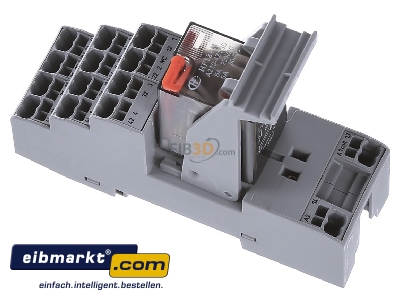 Top rear view WAGO Kontakttechnik 858-518 Switching relay AC 230V - 
