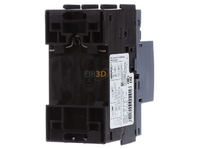 Back view Siemens 3RV2021-1EA10 Motor protection circuit-breaker 4A 
