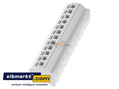 Ansicht oben rechts WAGO Kontakttechnik 812-101 Sammelschienenblock 4qmm lichtgrau 