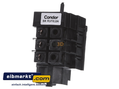 Front view Condor Pressure 201458 Thermal overload relay 6,3...10A
