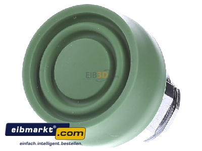 Frontansicht Schneider Electric ZB4BP3S Drucktaster flach, Membrane gn 