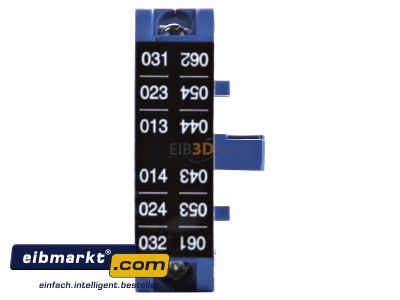 Ansicht links Kraus&Naimer K3 H010/A21E 2NO/1NC Hilfskontaktblock 2NO/1NC 
