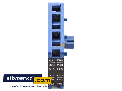 Ansicht oben links Kraus&Naimer K3 H010/A21E 2NO/1NC Hilfskontaktblock 2NO/1NC 