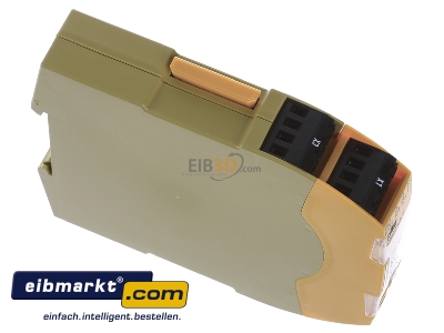 Ansicht oben links Pilz PNOZ s6.1 48-#750156 Zweihandbediengert 240VACDC 3 n/o 1 n/c 