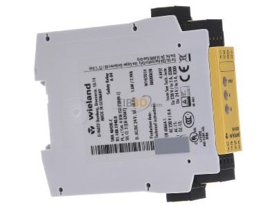 View on the left Wieland SNA4043K-C AC/DC Safety relay 20,4...52,8V AC/DC 
