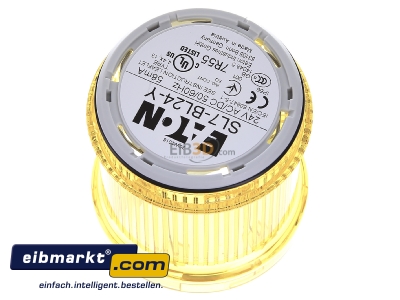 Ansicht oben hinten Eaton (Moeller) 171388 Blinklicht-LED gelb, 24V SL7-BL24-Y