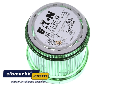 View top left Eaton (Moeller) SL7-L24-G Continuous light module 24VAC 24VDC
