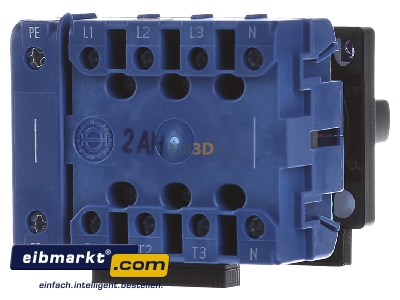 Ansicht hinten Kraus&Naimer KG20A/T105/04FT2 Hauptschalter 3p 25A/7,5KW 