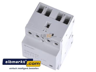 Ansicht oben vorne Finder 22.44.0.230.4310 Schtz fr Reiheneinbau 4S, 40A 