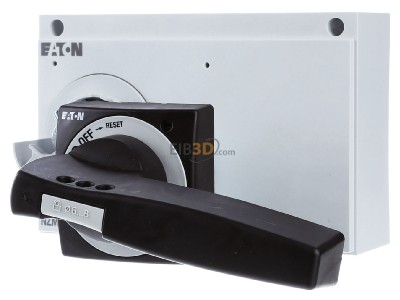 Front view Eaton NZM4-XTVDV-NA Handle for power circuit breaker black 
