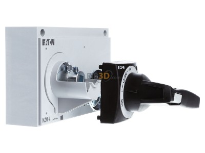 View on the left Eaton NZM4-XTVDV-NA Handle for power circuit breaker black 
