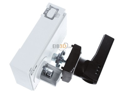 View top left Eaton NZM4-XTVDV-NA Handle for power circuit breaker black 
