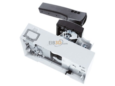 Top rear view Eaton NZM4-XTVDV-NA Handle for power circuit breaker black 
