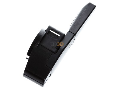 Ansicht oben links Schneider Electric 31084 Seiten-Drehgriff schwarzer Griff 