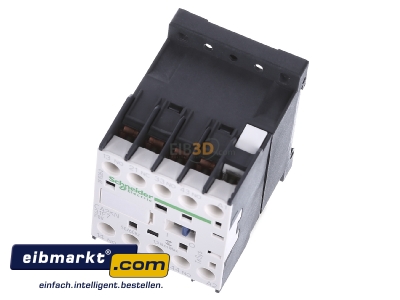 View up front Schneider Electric CA2KN31F7 Contactor relay 110VAC 1NC/ 3 NO - 
