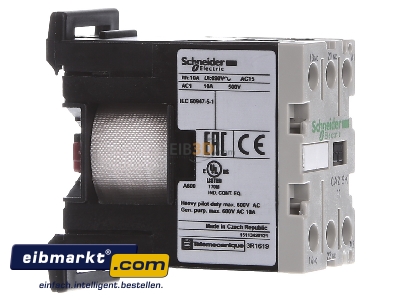 Ansicht links Schneider Electric CA2SK11F7 Hilfsschtz 1S, 1, 110V 