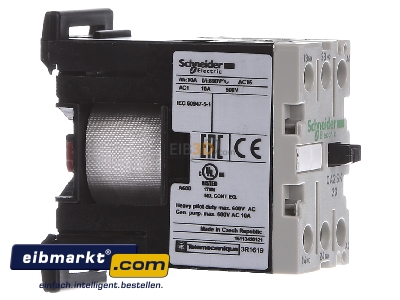 Ansicht links Schneider Electric CA2SK20E7 Hilfsschtz 2S, 48V 