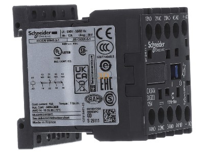 Ansicht links Schneider Electric CA3KN31GD3 Hilfssch�tz 3S, 1�, 110V DC 