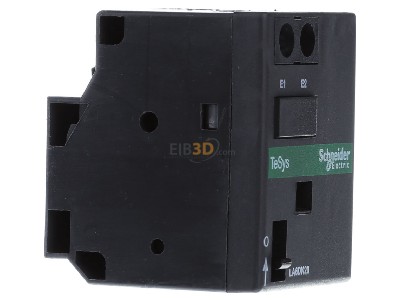 Ansicht links Schneider Electric LA6DK20B Verklinkungsblock 24V AC/DC 