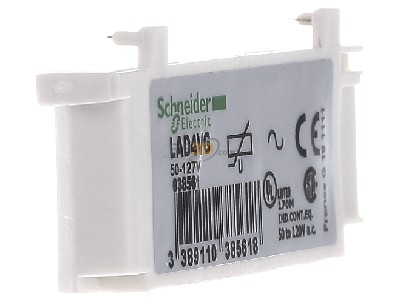 View on the left Schneider Electric LAD4VG Surge voltage protection 50...127VAC 
