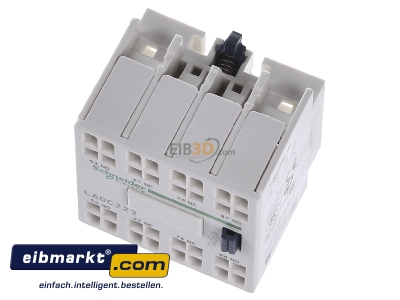 Ansicht oben vorne Schneider Electric LADC223 Hilfsschalterblock 2S, 2 