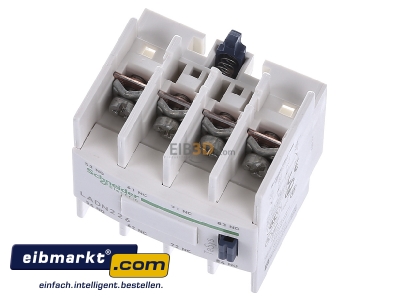 Ansicht oben vorne Schneider Electric LADN226 Hilfsschalterblock 2S, 2 