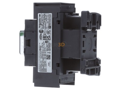 Ansicht rechts Schneider Electric LC1D123B7 Leistungssch�tz 3-polig, 1S, 1� 