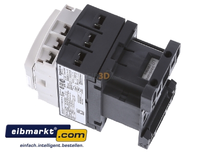 Ansicht oben rechts Schneider Electric LC1D18U7 Leistungsschtz 3-polig, 1S, 1 