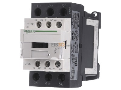 Frontansicht Schneider Electric LC1D38JD Leistungsschtz 3-polig, 1S, 1 