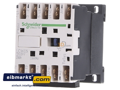 Frontansicht Schneider Electric LC1K06017P7 Leistungsschtz 3-polig, 1 