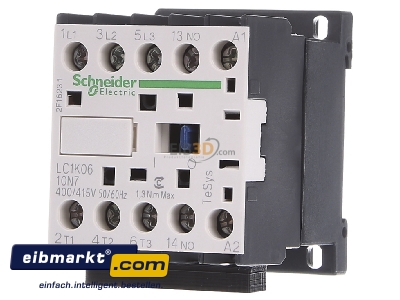 Frontansicht Schneider Electric LC1K0610N7 Leistungsschtz 3-polig, 1S 