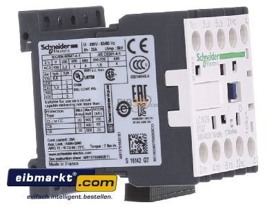 Ansicht links Schneider Electric LC1K0901Q7 Leistungsschtz 3-polig, 1 
