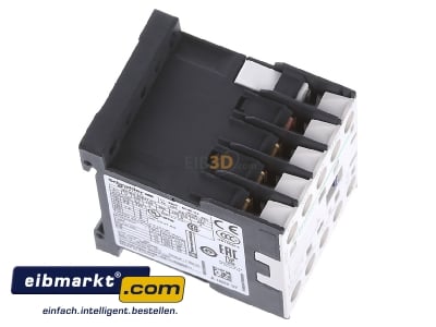 Ansicht oben links Schneider Electric LC1K0910U7 Leistungsschtz 3-polig, 1S 