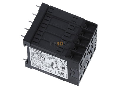 View top left Schneider Electric LC1K12105B7 Magnet contactor 12A 24VAC 
