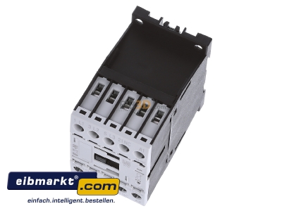 Ansicht oben vorne Eaton (Moeller) DILM15-01(24VDC) Leistungsschtz 1 7,5kW/400V,DC 