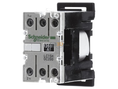 Frontansicht Schneider Electric LC1SKGC200U7 Installationssch�tz 2-polig, 20A, AC1 
