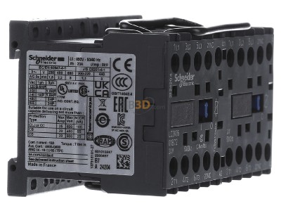 Ansicht links Schneider Electric LC2K0601B72 Wendesch�tzkombination 2,2kW/400V/AC3 