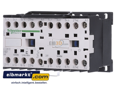 Frontansicht Schneider Electric LC2K1201B7 Wendeschtzkombination 5,5kW/400V/AC3 