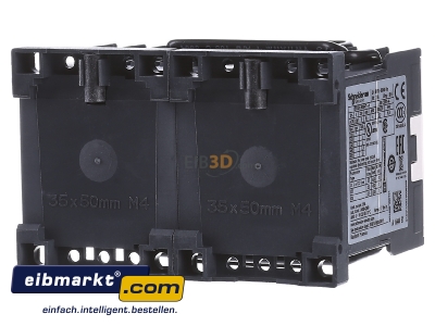 Ansicht hinten Schneider Electric LC2K1210E7 Wendeschtzkombination 5,5kW/400V/AC3 