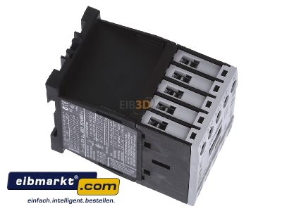 Ansicht oben links Eaton (Moeller) DILM9-01(24VDC) Leistungsschtz 1 4kW/400V,DC 
