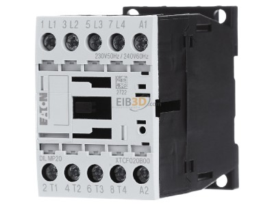 Front view Eaton DILMP20(230V50HZ) Magnet contactor 230VAC 
