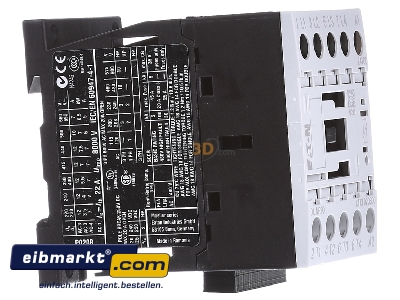 Ansicht links Eaton (Moeller) DILMP20(24VDC) Schtz 4p. 20A/AC-1,DC 