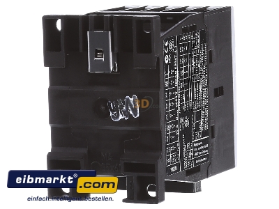 Back view Eaton (Moeller) DILMP20(24VDC) Magnet contactor 12A 24VDC 
