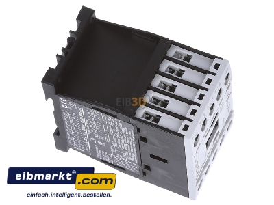 Ansicht oben links Eaton (Moeller) DILMP20(24VDC) Schtz 4p. 20A/AC-1,DC 