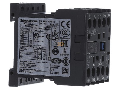 Ansicht links Schneider Electric LP1K1210JD Leistungssch�tz 3-polig 